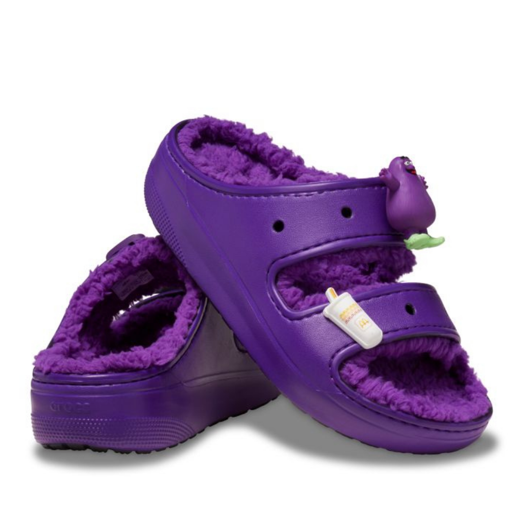 McDonald's x Crocs Grimace Cozzzy Sandal