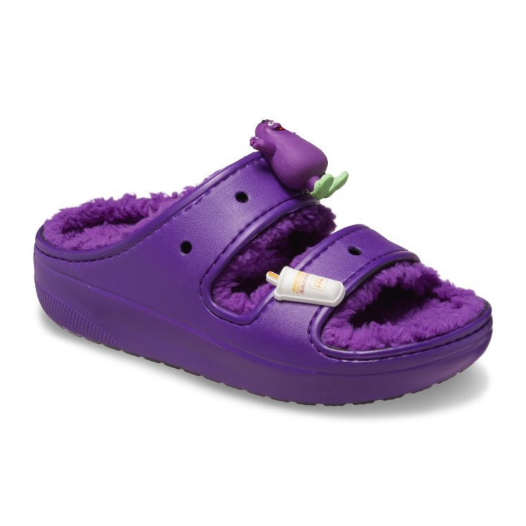 McDonald's x Crocs Grimace Cozzzy Sandal
