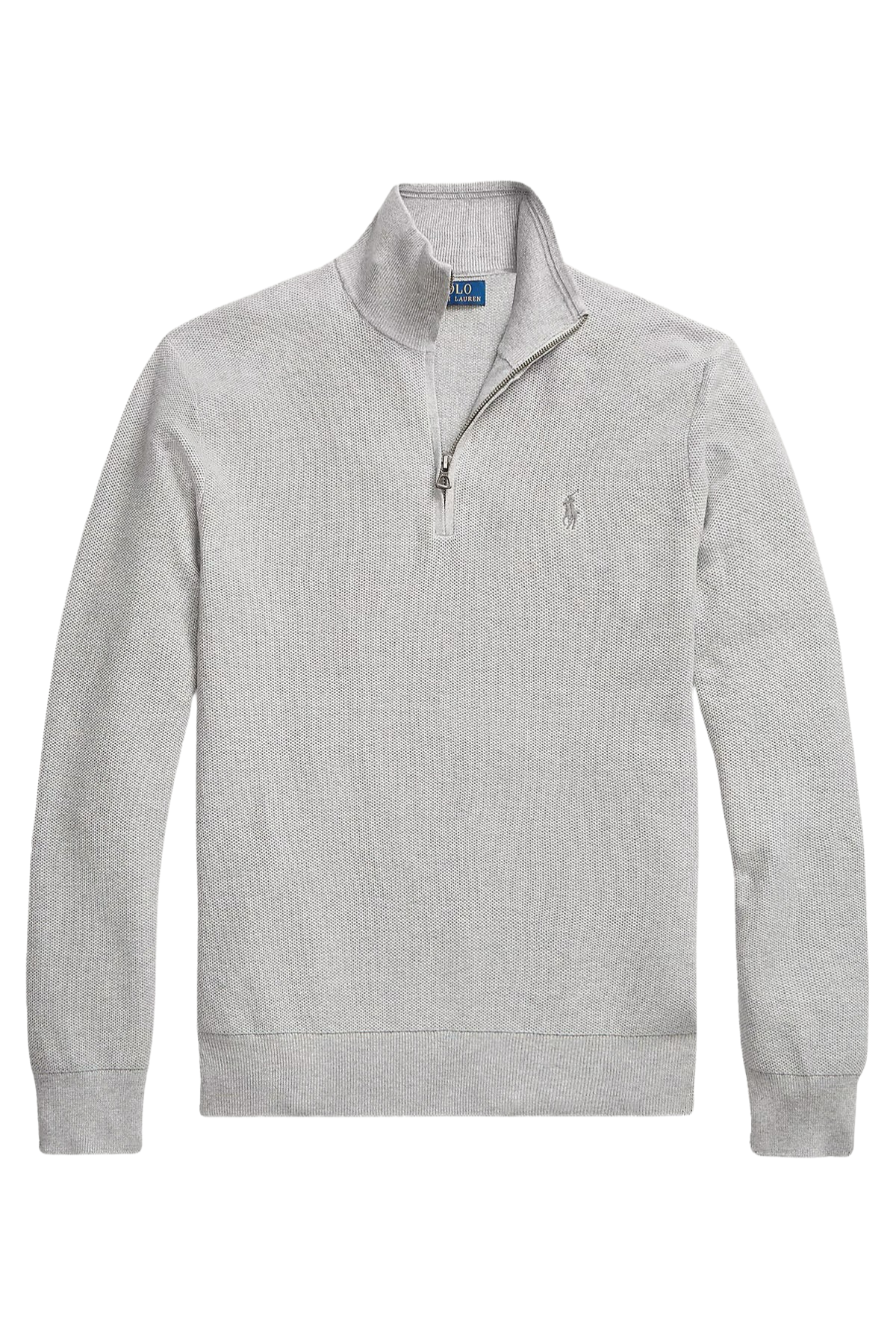 Yarım Fermuarlı Regular Fit Örgü Triko