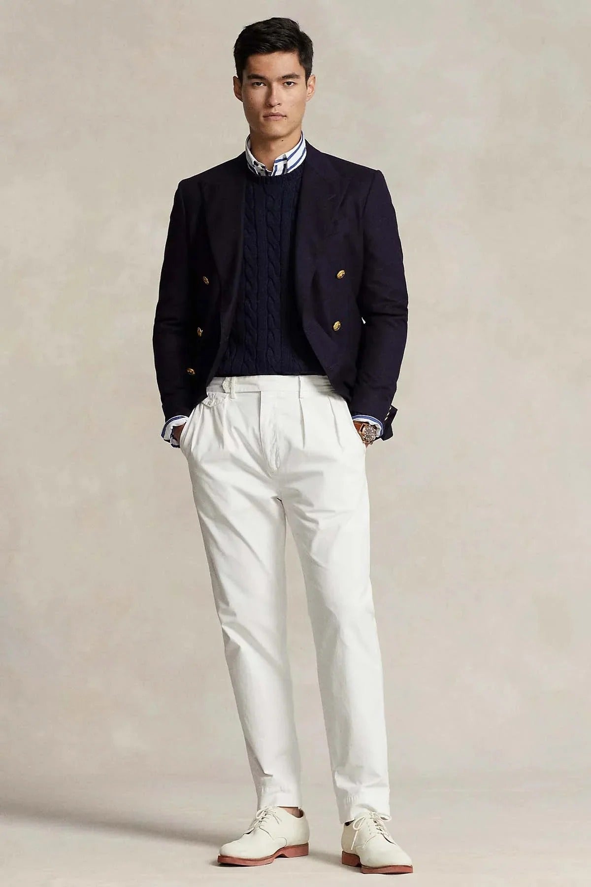 Yuvarlak Yaka Saç Örgü Triko Kazak